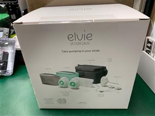 Elvie Stride Plus Hands-Free Hospital-Grade Electric Breast Pump